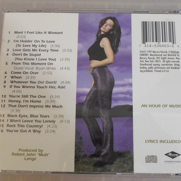 Shania Twain CD - Come on Over - Picture 4 of 4